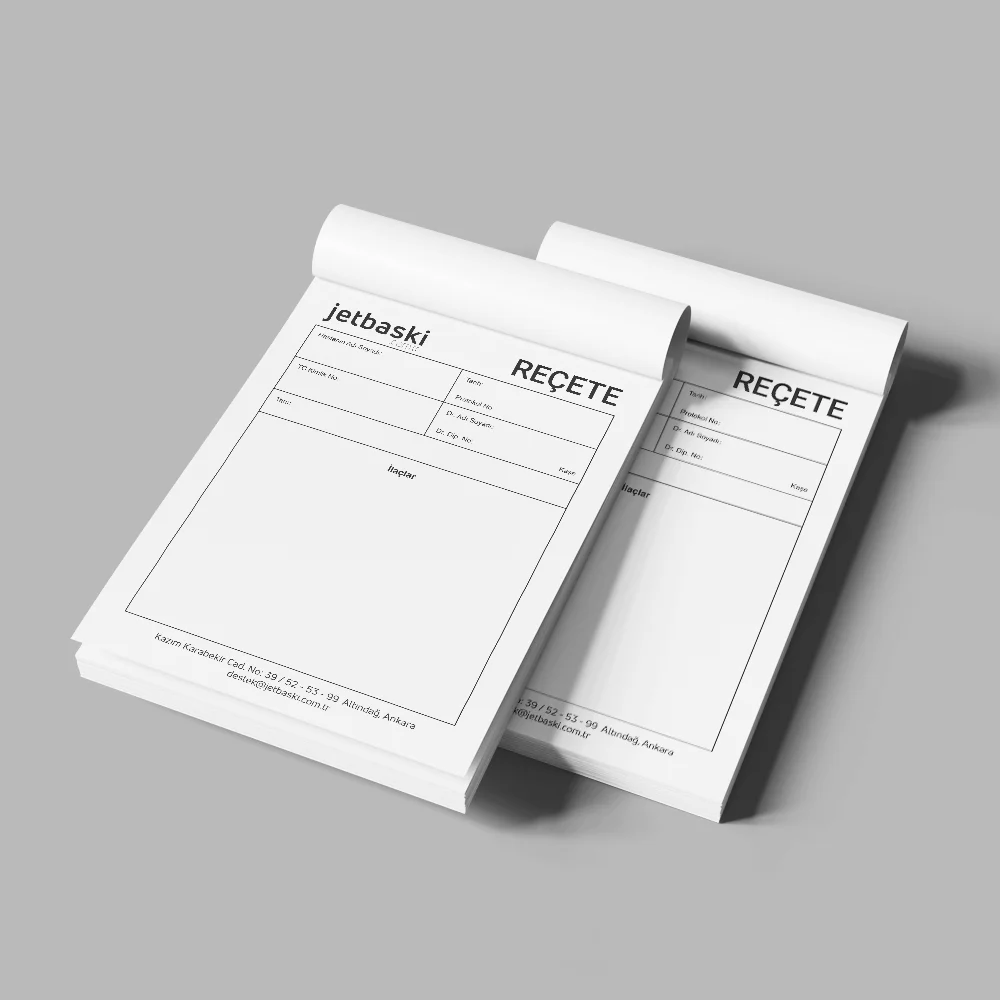 Reçete Baskı E-Reçetelik - 1