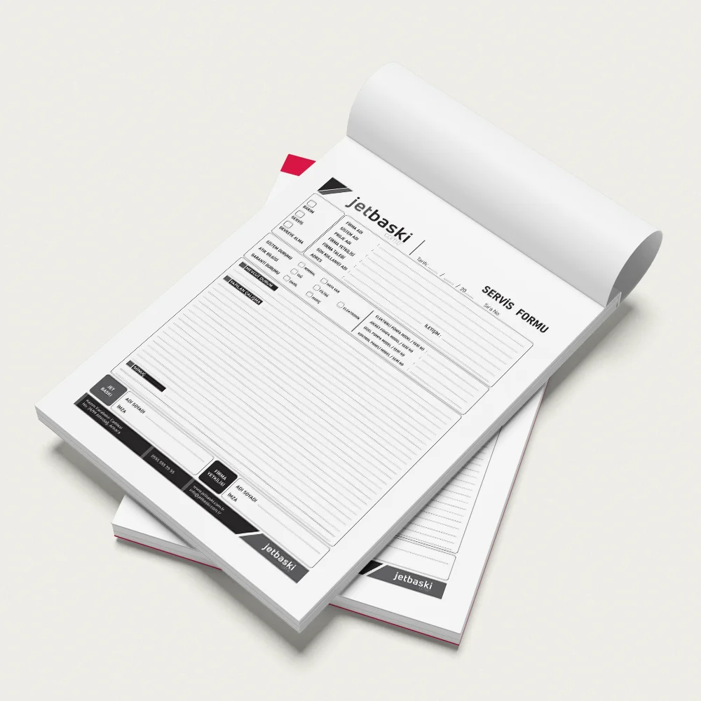 Teknik Servis Formu Baskı