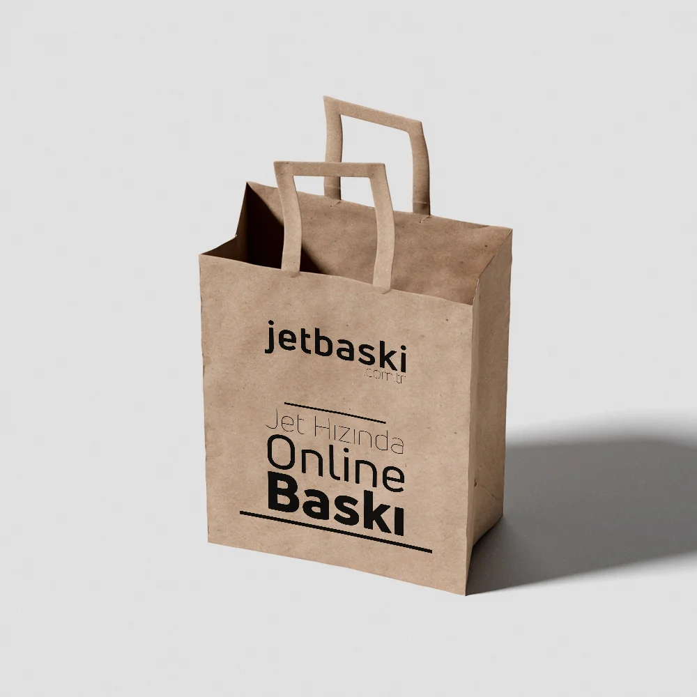 Kağıt Poşet Çanta Baskı - 2
