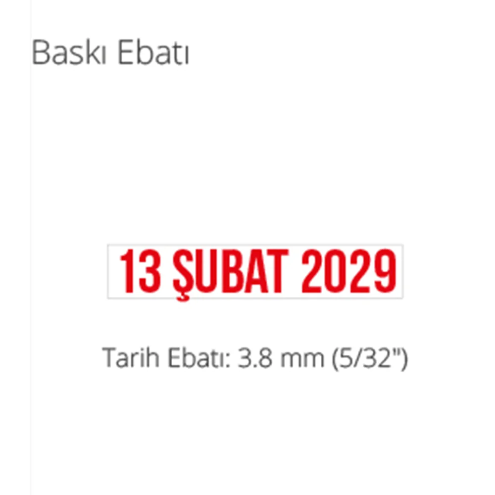 Otomatik Tarih Kaşesi - 1